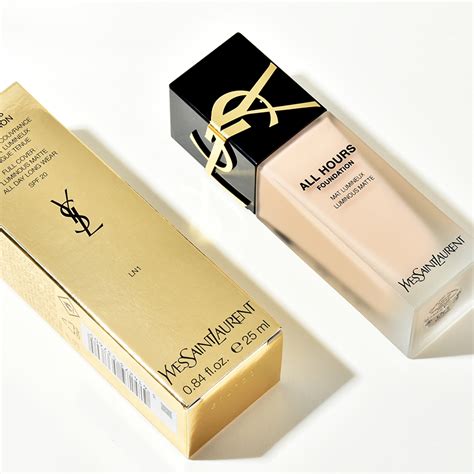 ysl รองพื้น สี|ysl all hours foundation.